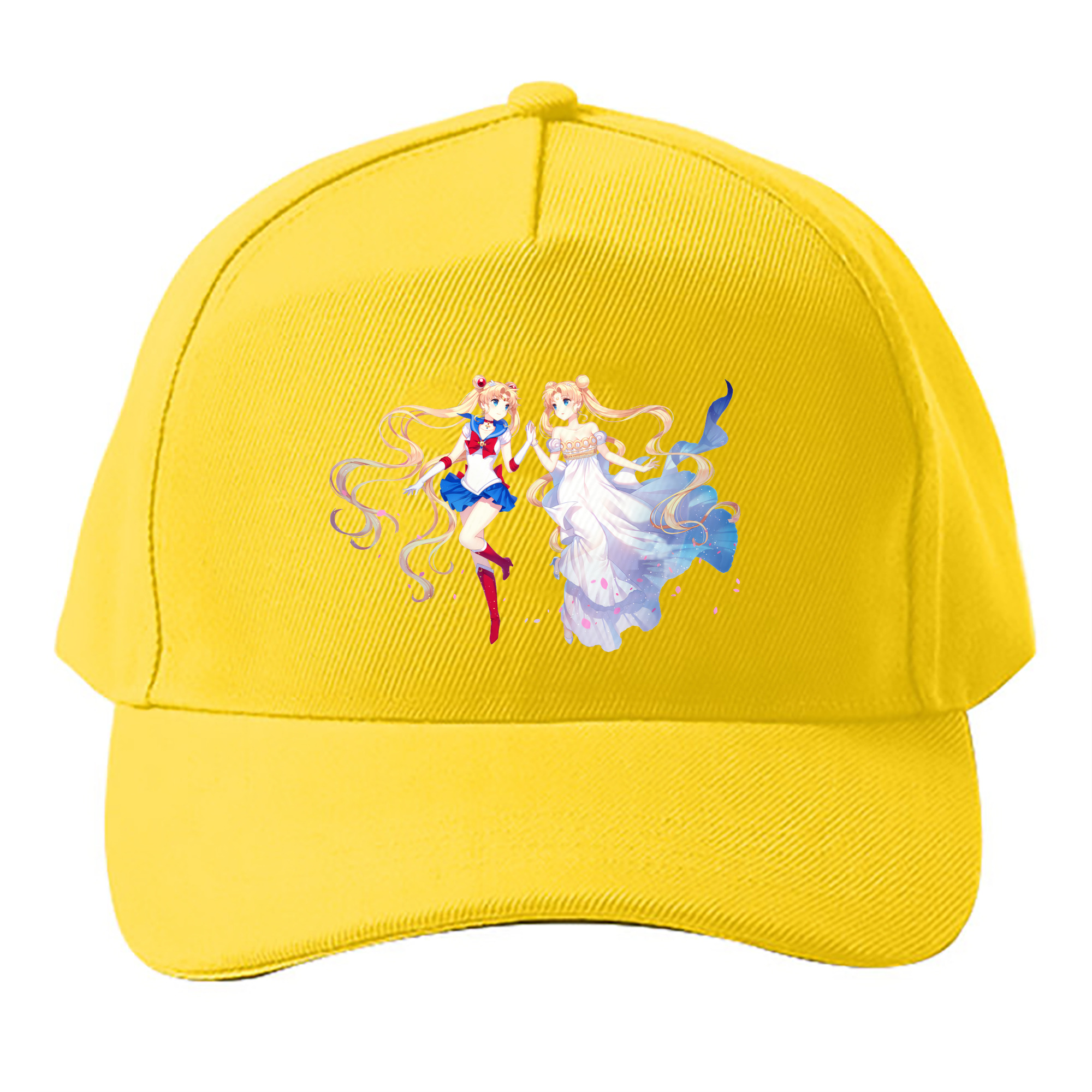 （画像用） 美少女戦士セーラームーン 月野 うさぎ つきの うさぎ Sailor Moon Tsukino Usagi ベースボールキャップ 綿100％ 男女兼用 帽子 スポーツ